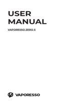 Vaporesso ZERO-S Pod Kit Manuale utente
