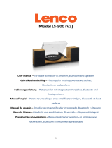 Lenco LS 500 Record Player Manuale utente