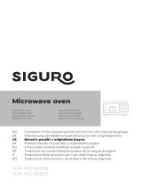 SIGURO SGR-MO-B130B Manuale utente