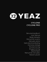 Yeaz CYCLONE PRO Electric Shaker USB 600ml Manuale utente