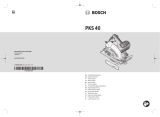 Bosch PKS 40 Manuale utente