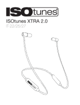ISO Tunes Xtra 2.0 Earplug Headphone Manuale utente