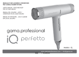gama professional IQ Perfetto Hair Dryer Manuale utente