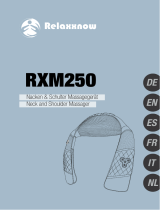 Relaxxnow RXM250 Neck and Shoulder Massager Manuale utente