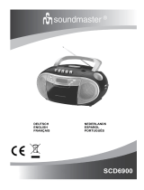 Soundmaster SCD6900 Manuale utente