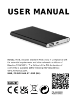 MOB MO8735 Manuale utente