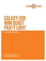 Gear4music GALAXY-USB-MINI-BURST Manuale utente