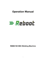 Reboot RBM2100 Manuale utente