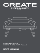 Create Pizza Maker Pro Gas Portable Oven Manuale utente
