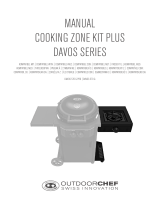 OUTDOORCHEF Cooking Zone Kit Plus Davos Series Manuale utente