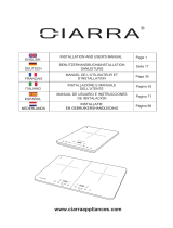 CIARRA CBTIH1 Portable Induction Hob Manuale utente