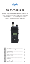 PNI -HP72 Escort HP 72 Portable CB Radio Manuale utente