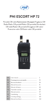 PNI HP72 Escort HP 72 Portable CB Radio Manuale utente