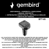 Gembird BTT-05 Manuale utente