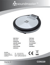 Soundmaster CD9220 Manuale utente