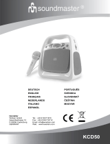 Soundmaster KCD50 Manuale utente