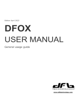dfb TECHNOLOGY DFOX Manuale utente
