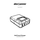 alza power APW-MP2A3CGD1 GaN Travel Charger Manuale utente