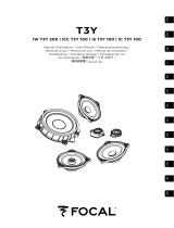 Focal T3Y Series Manuale utente