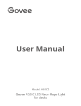 Govee H61C3 Manuale utente