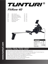 Tunturi FitRow 40 Manuale utente