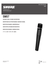 Shure SM57 Manuale utente