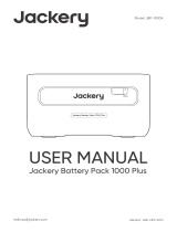 Jackery JBP-1000A Manuale utente