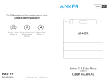 Anker 531 Solar Panel Manuale utente