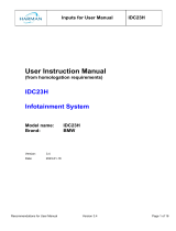 BMW IDC23H Manuale utente