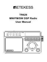 Retekess TR629 Manuale utente
