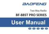 Baofeng BF-88ST Pro Manuale utente