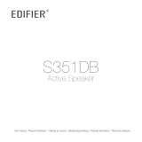 EDIFIER S351DB Active Speaker Manuale utente