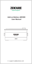 ZENDURE ZDAB1000 Add-on Battery AB1000 Manuale utente