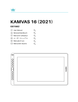 Huion KAMVAS 16 GS1562 Graphic Pen Display Drawing Tablet Manuale utente
