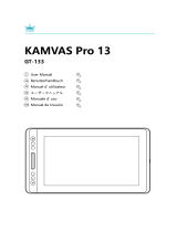 Huion Kamvas Pro 13 GT-133 Pen Graphic Drawing Tablet Manuale utente