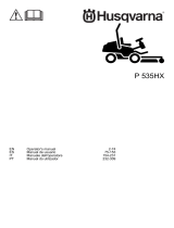 Husqvarna P 535HX Manuale utente