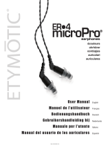 Etymotic ER-4 Manuale utente