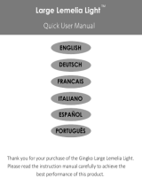 Gingko Large Lemelia Light Manuale utente