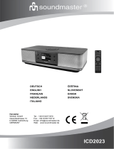 Soundmaster ICD2023 Manuale utente