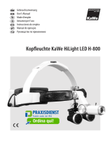 KaWe HiLight LED H-800 Manuale utente