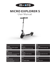 Micro Explorer S Manuale utente
