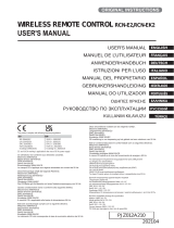 Mitsubishi Heavy RCN-E2 Manuale utente