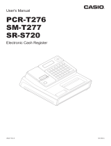 Casio SR-S720 Manuale utente