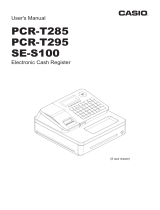 Casio PCR-T285 Manuale utente