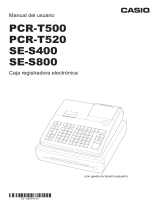 Casio PCR-T500 Manuale utente