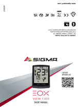 SIGMA SPORT EOX View 1300 Manuale utente