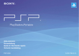 Sony PSP-2004 Quickstart Manuale utente