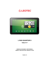 Leotec L-Pad Quantum S Manuale utente