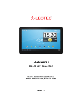 Leotec L-PAD AURORA Manuale utente