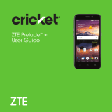 ZTE Overture 3 Cricket Wireless Manuale utente
